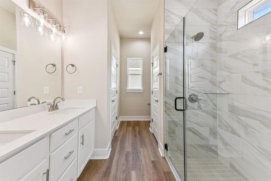 Furnished interior view inside a new home in , Cottonwood Shores (Image 5).