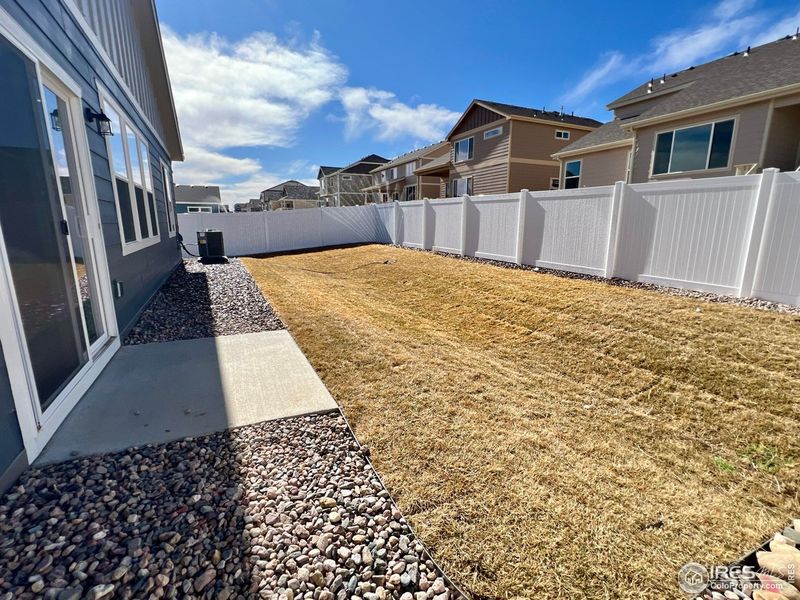 Exterior details and patio area of a home in Union Colony West, Greeley (Image 3).