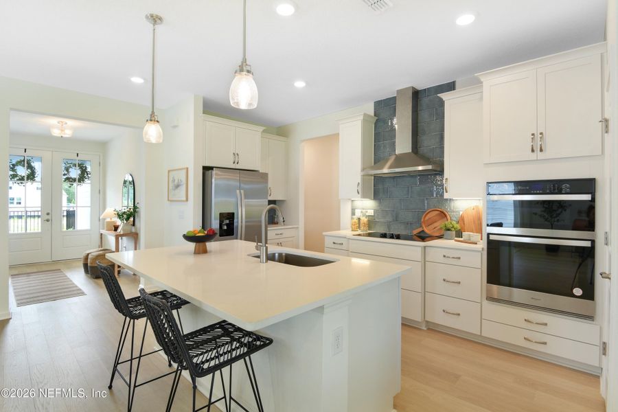Furnished interior view inside a new home in Amberly, Green Cove Springs (Image 15).