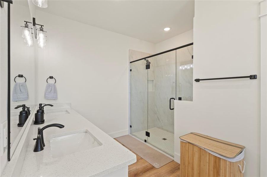 Furnished interior view inside a new home in , Lone Oak (Image 4).