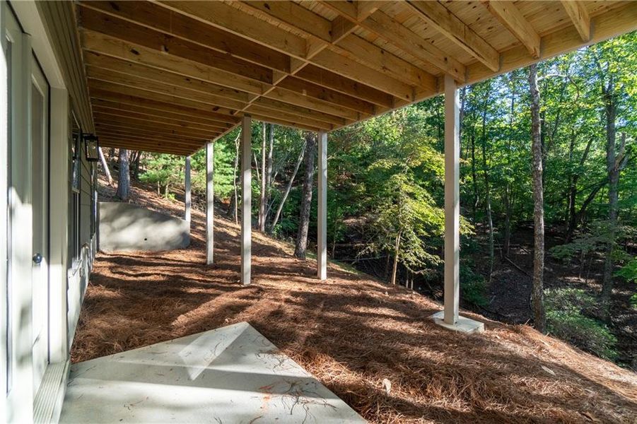 In-progress construction of a new home in , Jasper, GA (Image 46).
