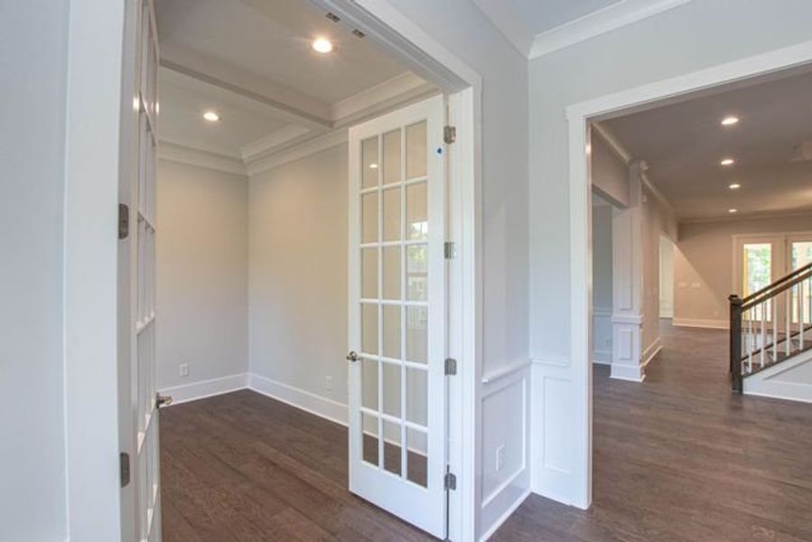 Representative unfurnished interior of a home built from the Atkinson by True Homes in Fairview Forest, Lake Park (Image 18).