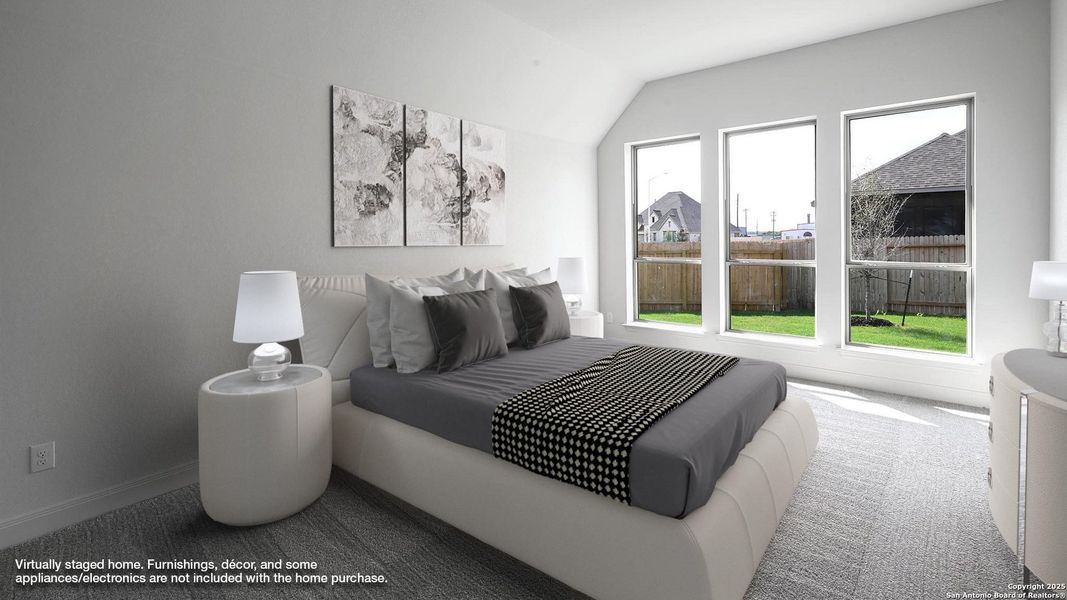 Furnished interior view inside a new home in Meadows Of Mill Creek 50', Seguin (Image 6). Furnished interior view inside a new home in Meadows Of Mill Creek 50', Seguin (Image 6).