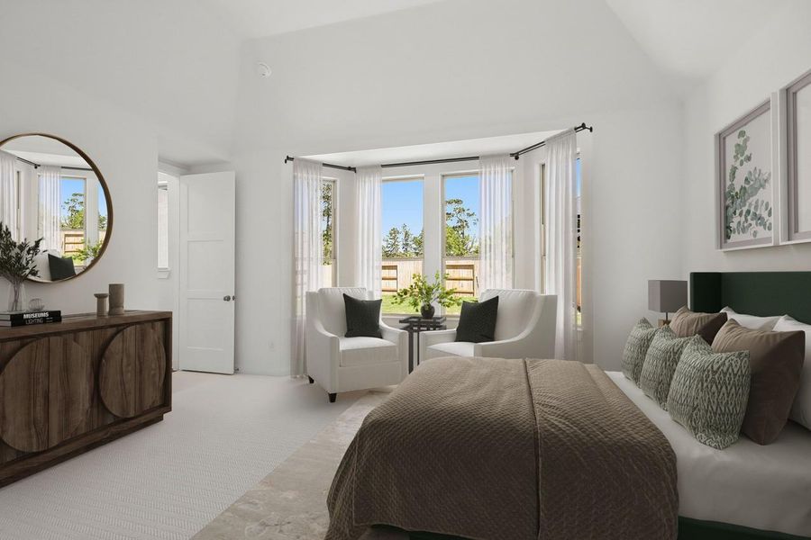 Primary Bedroom - Virtually Staged