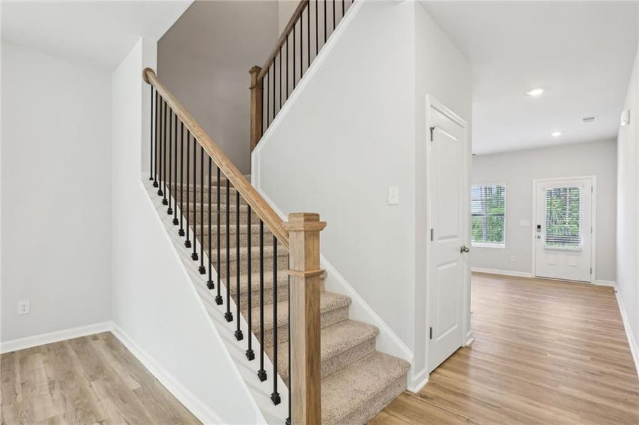 Spacious, unfurnished interior of a new home in The Hills at Cedar Creek, Winder (Image 28).