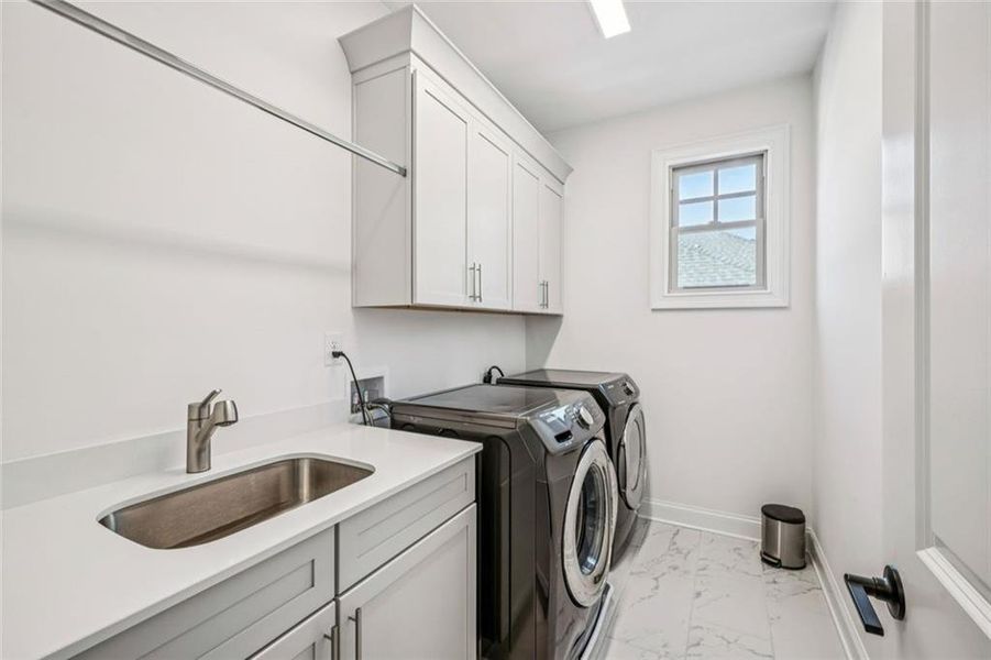 Furnished interior view inside a new home in The Enclave on Lavista, Tucker (Image 32).
