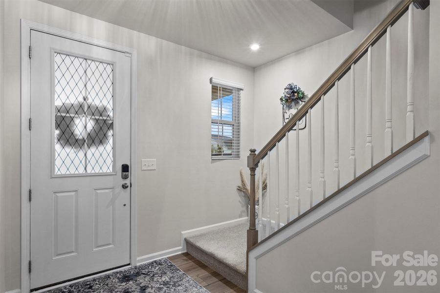 Entry foyer Entry foyer