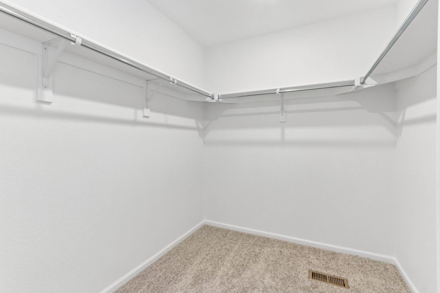 Spacious, unfurnished interior of a new home in Woodrose at Painted Prairie, Aurora (Image 15). Spacious, unfurnished interior of a new home in Woodrose at Painted Prairie, Aurora (Image 15).