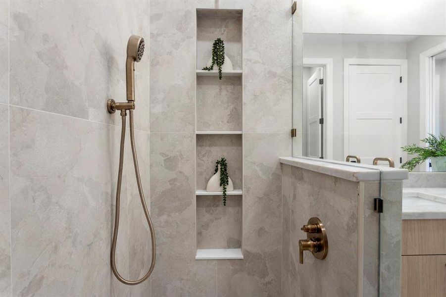 Close-up of interior finishes inside a home in , Tampa (Image 21).