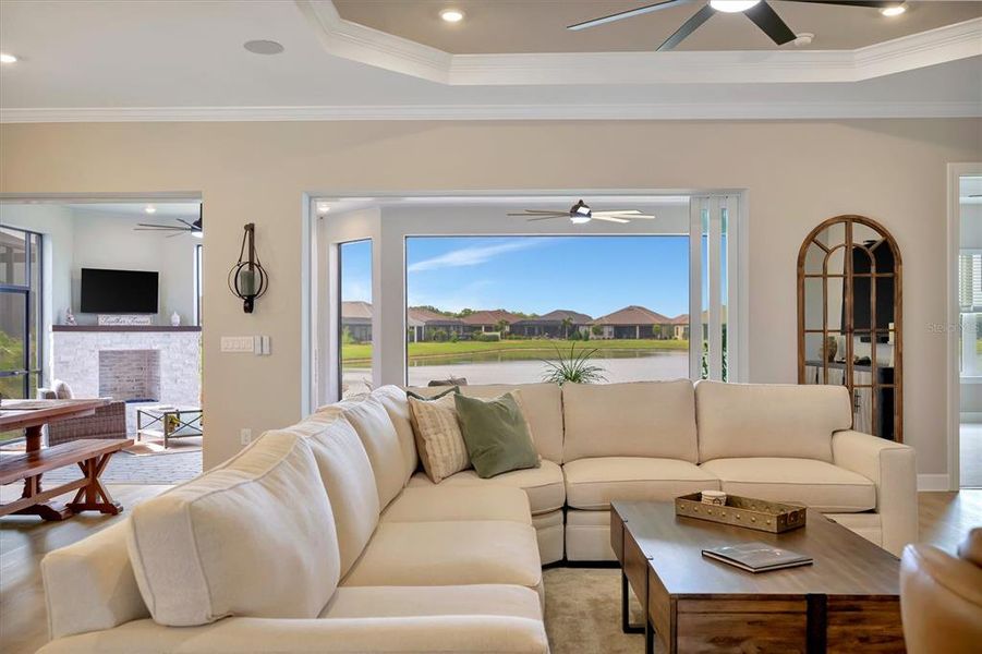 Furnished interior view inside a new home in , Palmetto (Image 6).