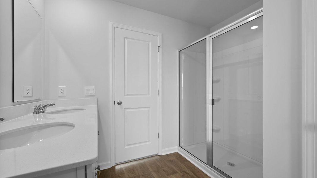 Representative furnished interior of a home built from the BRANDON by D.R. Horton in Hillcrest, Ravenel (Image 13).