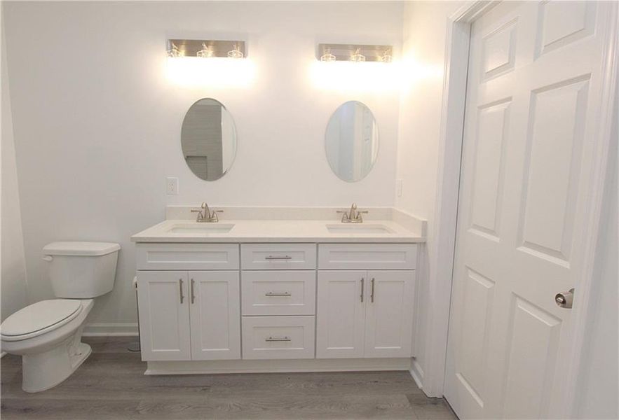 Furnished interior view inside a new home in , Austell (Image 3).