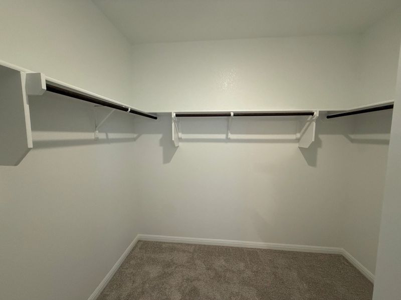 Primary closet