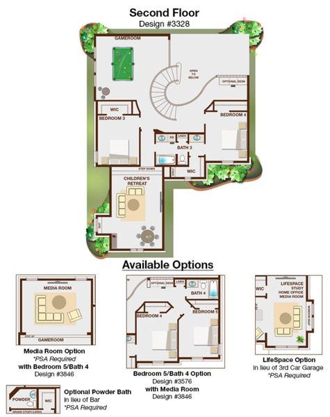 2D floor plan layout of this home in Park Trails, Forney, TX (Image 5). 2D floor plan layout of this home in Park Trails, Forney, TX (Image 5).