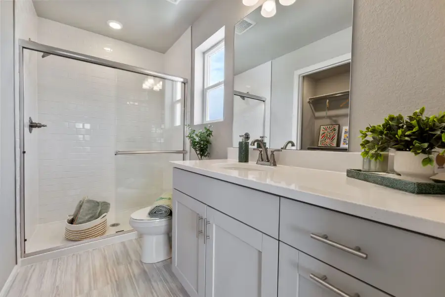 Furnished interior view inside a new home in Banning Lewis Ranch, Colorado Springs (Image 14).