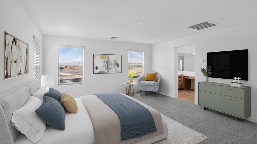 Furnished interior view inside a new home in Parkside, Avondale (Image 7).