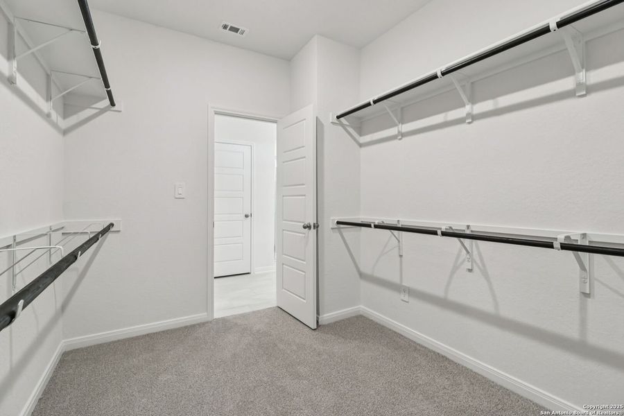 Spacious, unfurnished interior of a new home in Legendary Trails - Classic Series, Cibolo (Image 32). Spacious, unfurnished interior of a new home in Legendary Trails - Classic Series, Cibolo (Image 32).