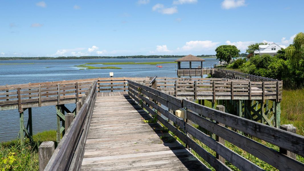 Outdoor and nature views near homes built from the Westerly by D.R. Horton in Surfside Landing, Hubert (Image 9).