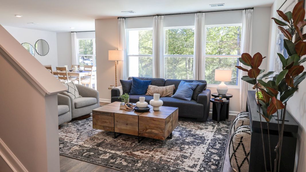 Furnished interior view inside a new home in Paddington Place, Baxter (Image 10).