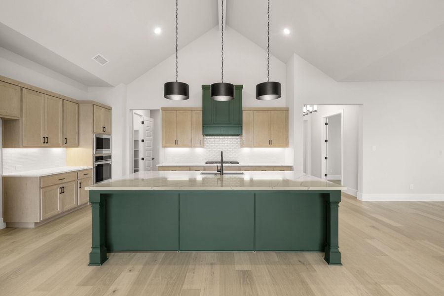 Furnished interior view inside a new home in Rio Vista at Kelly Ranch, Aledo (Image 10). Furnished interior view inside a new home in Rio Vista at Kelly Ranch, Aledo (Image 10).