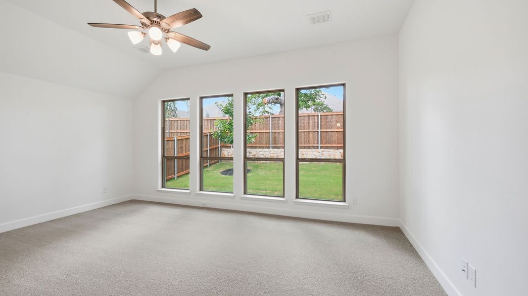 Spacious, unfurnished interior of a new home in Trinity Falls, McKinney (Image 20).