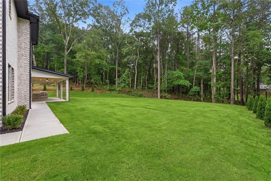 Exterior details and patio area of a home in , Dacula (Image 28). Exterior details and patio area of a home in , Dacula (Image 28).