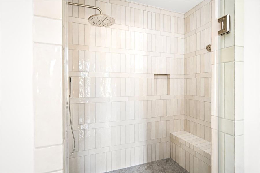 Close-up of interior finishes inside a home in , Houston (Image 20).