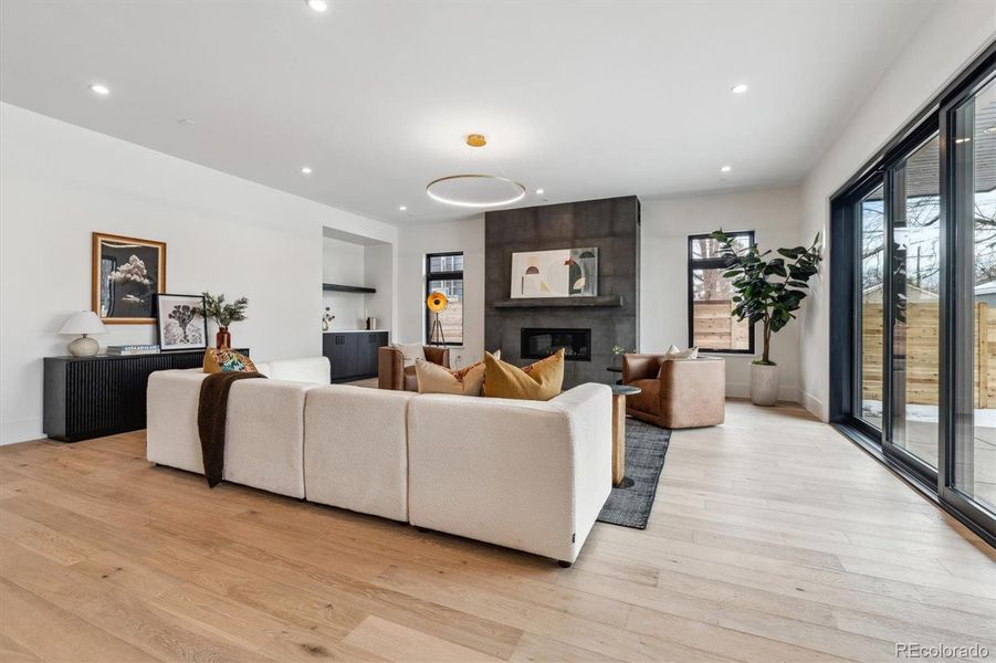 Furnished interior view inside a new home in , Denver (Image 16). Furnished interior view inside a new home in , Denver (Image 16).