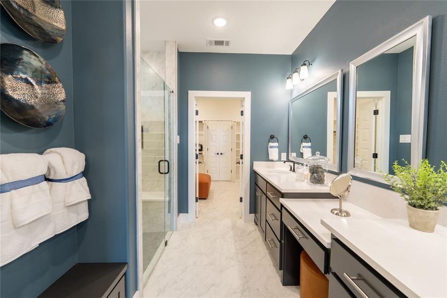 Furnished interior view inside a new home in , Little Elm (Image 25). Furnished interior view inside a new home in , Little Elm (Image 25).