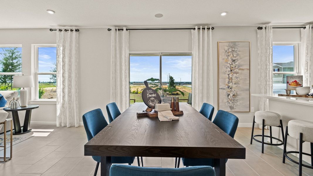 Representative furnished interior of a home built from the Highbourne by DRB Homes in Granary Park, Green Cove Springs (Image 20).