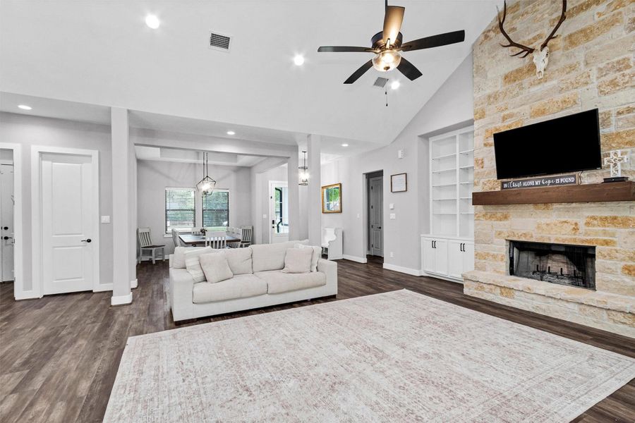 Furnished interior view inside a new home in , Magnolia (Image 28).