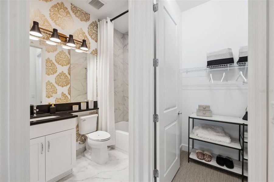 Furnished interior view inside a new home in Valencia Ridge, Wesley Chapel (Image 35).