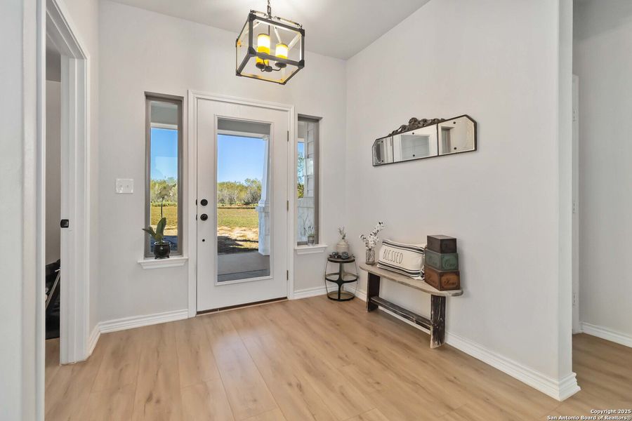 Furnished interior view inside a new home in , Devine (Image 11). Furnished interior view inside a new home in , Devine (Image 11).