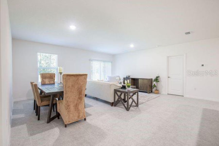Furnished interior view inside a new home in Coastal Communities, Edgewater (Image 4).