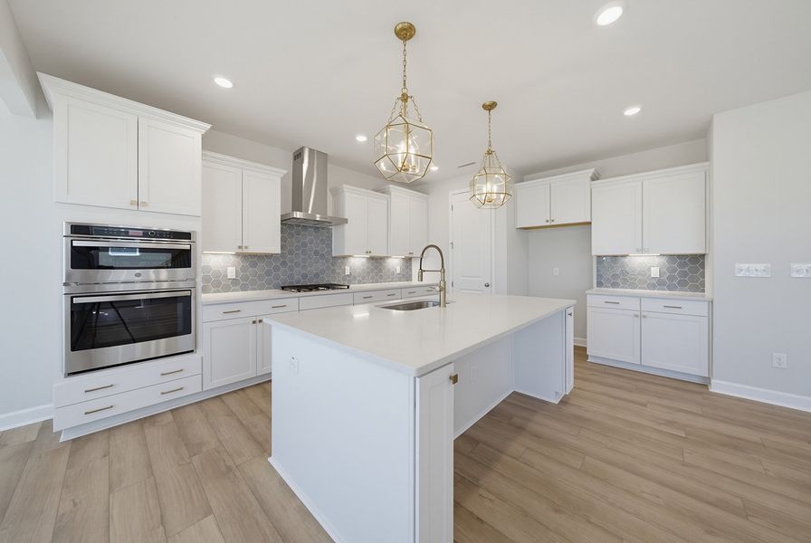 Furnished interior view inside a new home in Sweetbrier, Durham (Image 7).