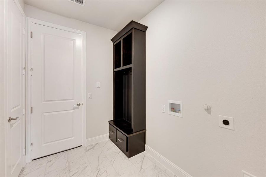 Furnished interior view inside a new home in Hayes Crossing, Midlothian (Image 13).