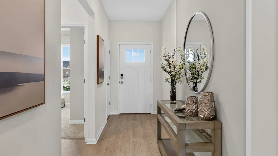 Furnished interior view inside a new home in Bridle Creek, Jacksonville (Image 5).