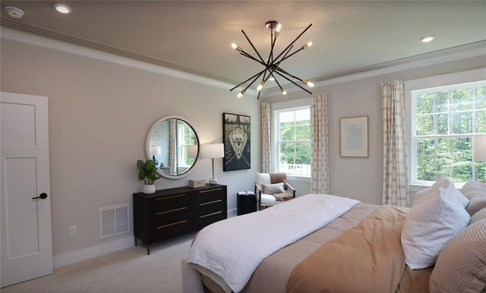 Furnished interior view inside a new home in , Pendergrass (Image 31).