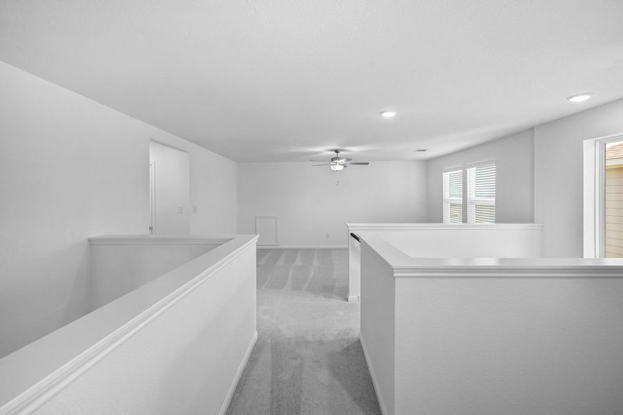 Furnished interior view inside a new home in Emory Crossing 50s, Hutto (Image 5).