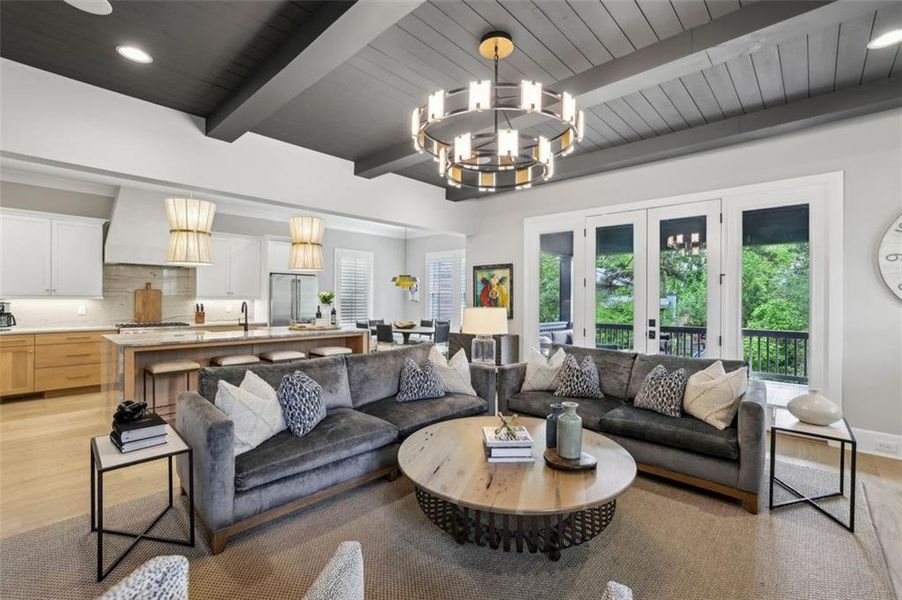 Furnished interior view inside a new home in , Brookhaven (Image 11).