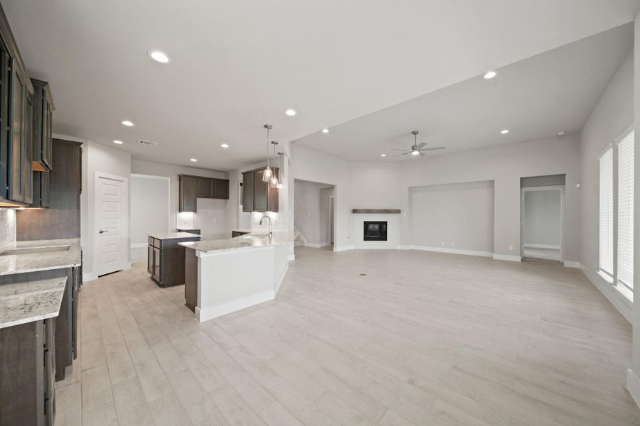 Furnished interior view inside a new home in Morton Creek Ranch, Katy (Image 5). Furnished interior view inside a new home in Morton Creek Ranch, Katy (Image 5).