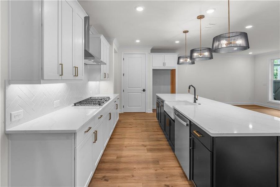 Furnished interior view inside a new home in , Peachtree Corners (Image 6).