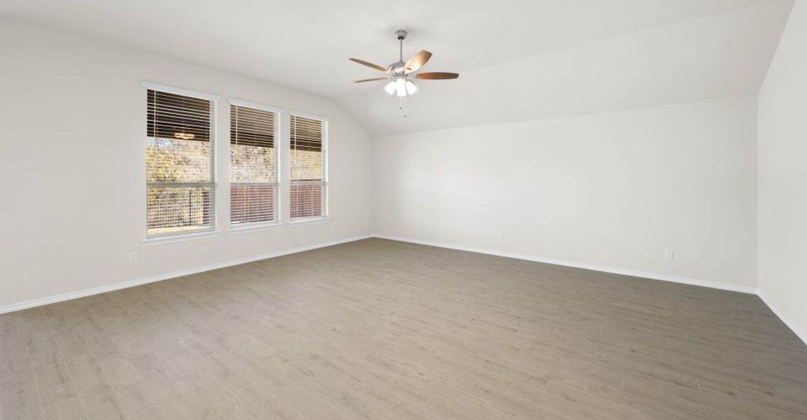 Representative exterior photo of a completed home built from the Hampton II by Impression Homes in Mountain Valley, Burleson, TX (Image 8). Representative exterior photo of a completed home built from the Hampton II by Impression Homes in Mountain Valley, Burleson, TX (Image 8).