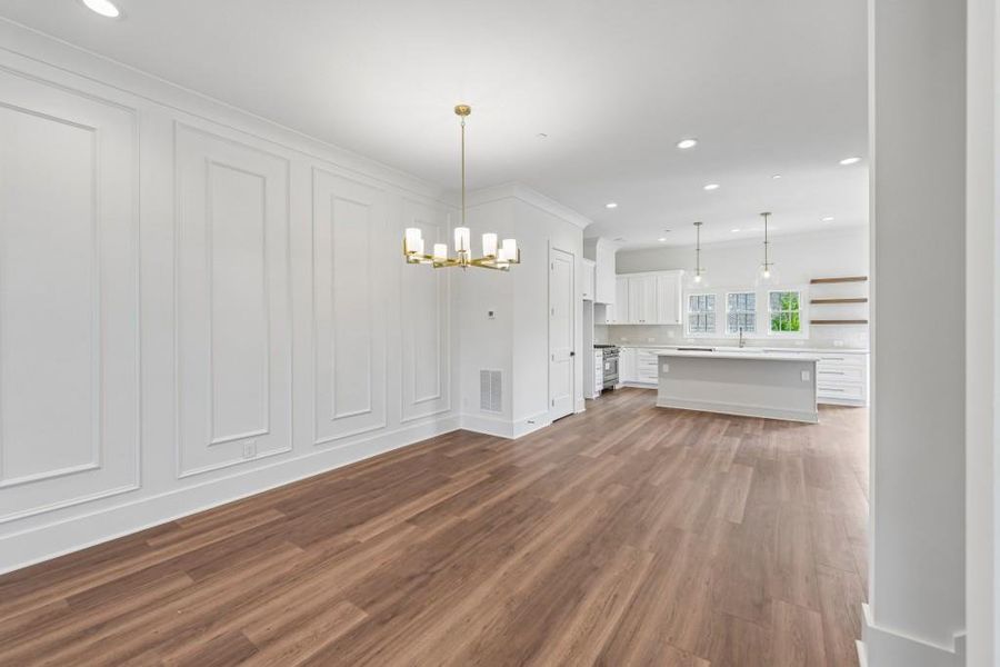 Spacious, unfurnished interior of a new home in Skyview On Broad, Sugar Hill (Image 35). Spacious, unfurnished interior of a new home in Skyview On Broad, Sugar Hill (Image 35).