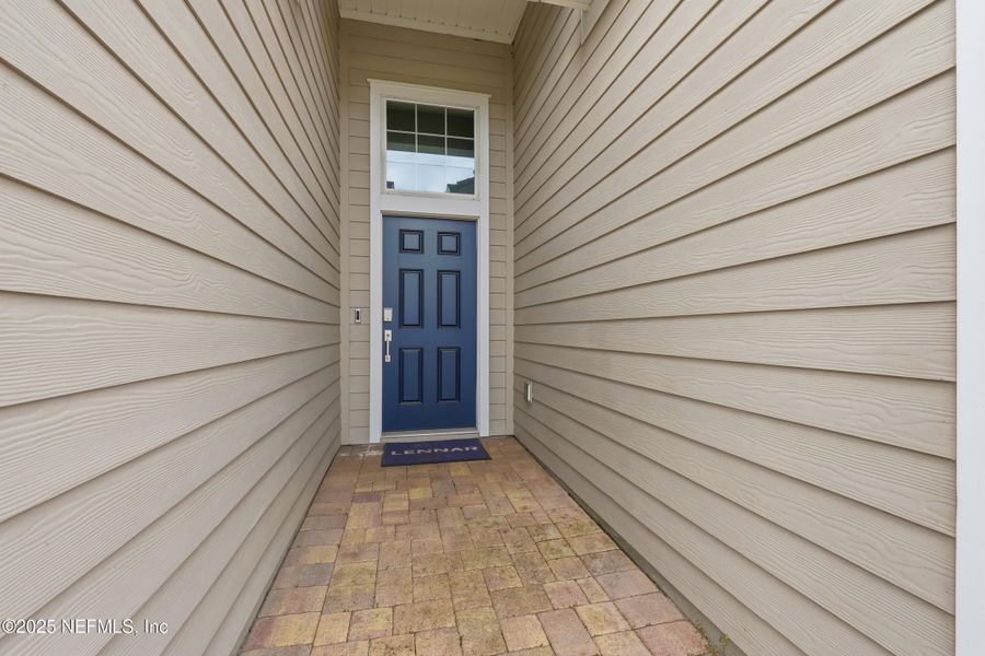 Exterior details and patio area of a home in St Augustine Lakes: St Augustine Lakes 50S, St. Augustine (Image 22). Exterior details and patio area of a home in St Augustine Lakes: St Augustine Lakes 50S, St. Augustine (Image 22).