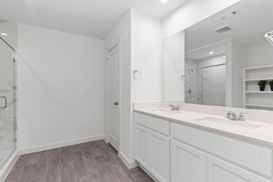 Furnished interior view inside a new home in Emberly, Beasley (Image 6).
