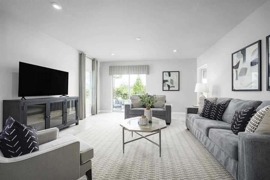 Representative furnished interior of a home built from the Coral by Ryan Homes in Terra Lago, Indiantown (Image 4).