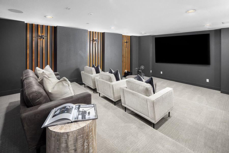 Representative furnished interior of a home built from the Residence 1 by Trumark Homes in The Summit at Castle Pines, Castle Pines (Image 33).