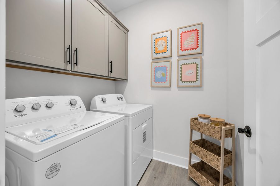 Representative furnished interior of a home built from the Wisteria II by Great Southern Homes in Lynbrook, Boiling Springs (Image 54).