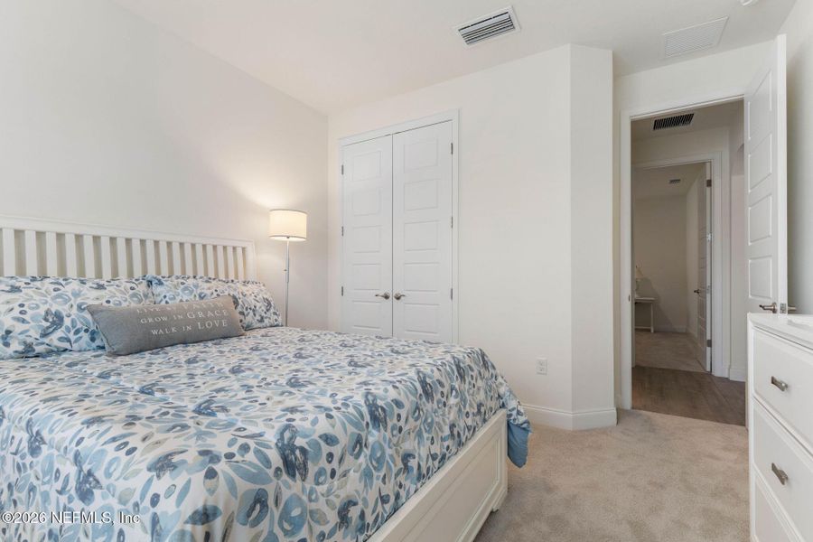 Furnished interior view inside a new home in , Ormond Beach (Image 15). Furnished interior view inside a new home in , Ormond Beach (Image 15).